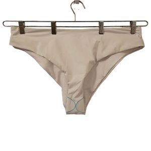 White ASOS Design Women's Deep Hipster Bikini Bottom